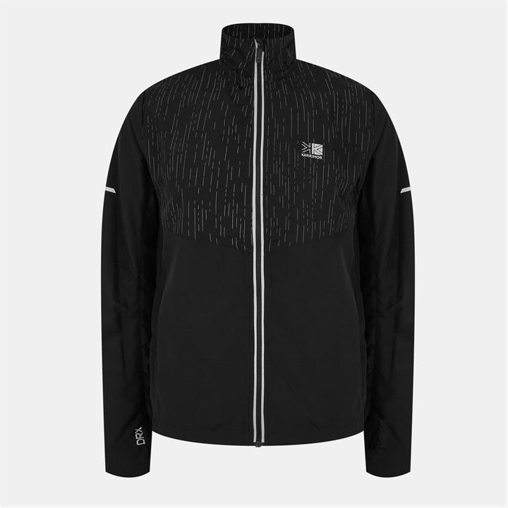 Karrimor Men's Black Reflect Running Jacket in Size XL, Sports Direct