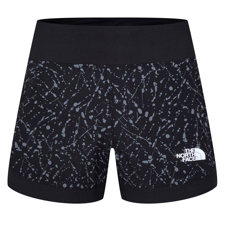 The North Face Women's Black Performance Running Shorts in Size 14, Sports Direct