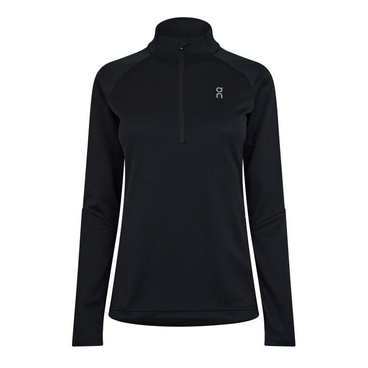 On Women's Black Climate Shirt in Size 12, Sports Direct