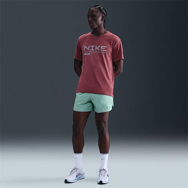 Cannon/Black - Nike - Stride 5in Performance Shorts Mens