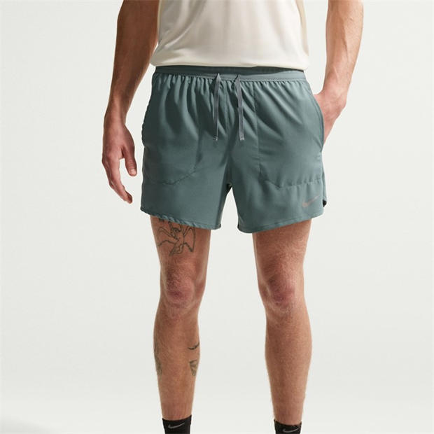 Mineral Slate - Nike - Stride 5in Performance Shorts Mens