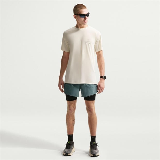 Mineral Slate - Nike - Stride 5in Performance Shorts Mens