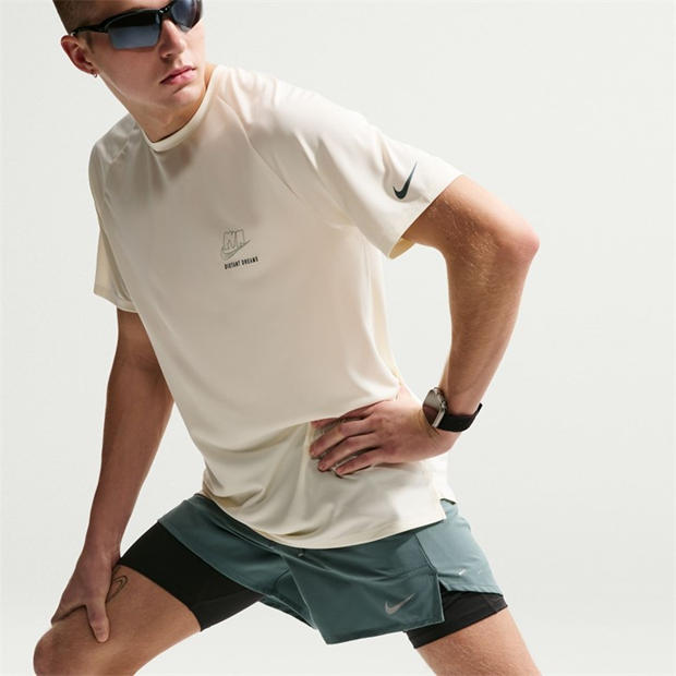 Mineral Slate - Nike - Stride 5in Performance Shorts Mens