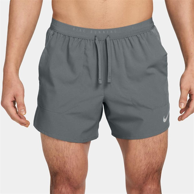 Smoke Grey - Nike - Stride 5in Performance Shorts Mens