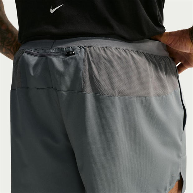 Smoke Grey - Nike - Stride 5in Performance Shorts Mens