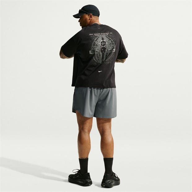 Smoke Grey - Nike - Stride 5in Performance Shorts Mens