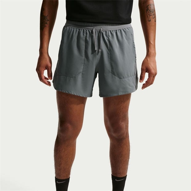 Smoke Grey - Nike - Stride 5in Performance Shorts Mens