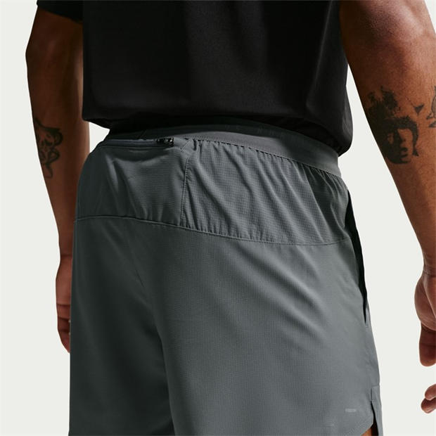 Smoke Grey - Nike - Stride 5in Performance Shorts Mens