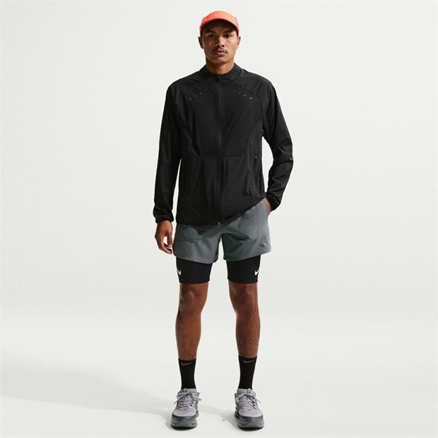 Smoke Grey - Nike - Stride 5in Performance Shorts Mens