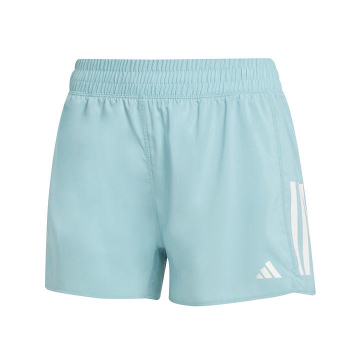 Adidas Women's Green Own The Run Shorts in Size M, Sports Direct