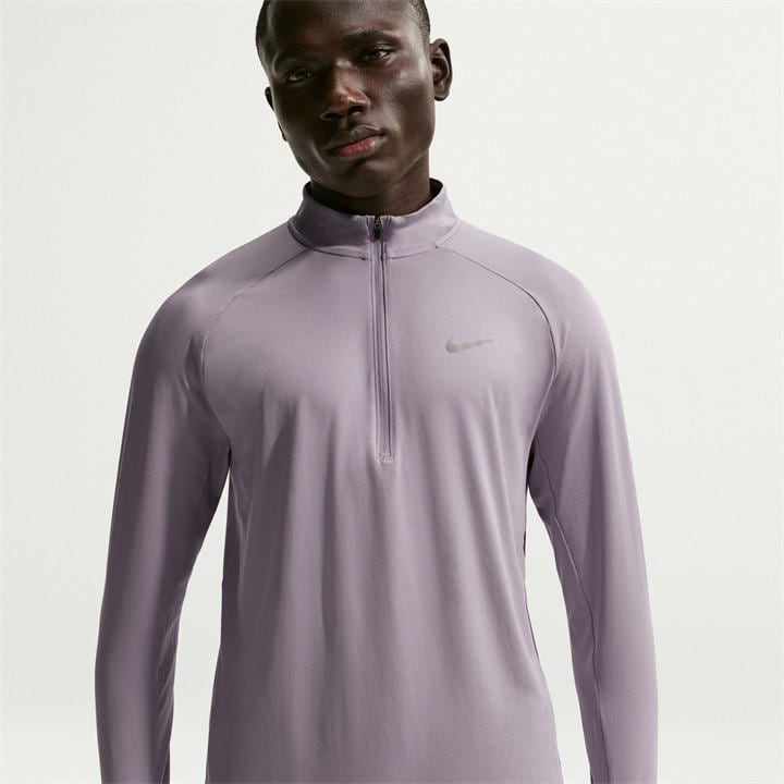 Nike Men's Purple Stride Half Zip Top in Size M, Sports Direct