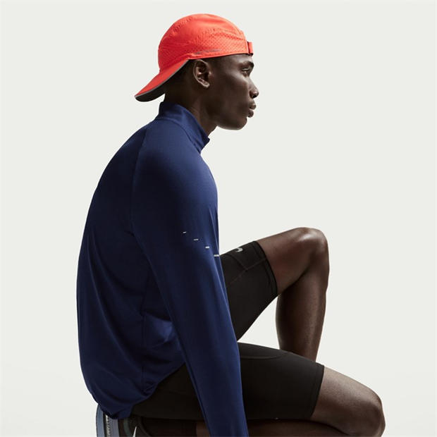 Midnight Navy - Nike - Stride Half Zip Top Mens