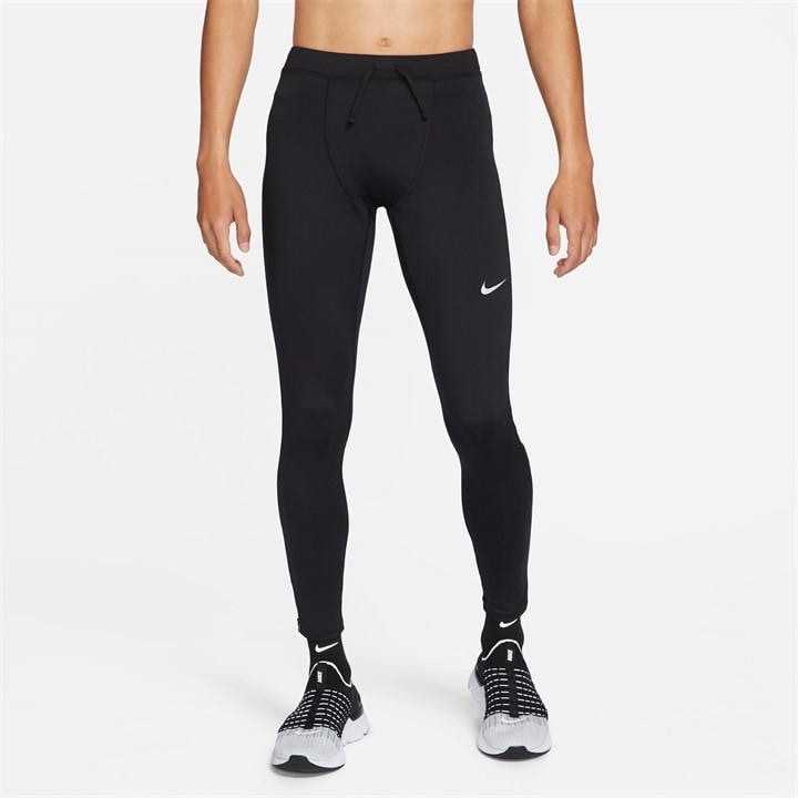 Nike Men's Black Dri-Fit Challenger Running Tights in Size 2XL, Sports Direct