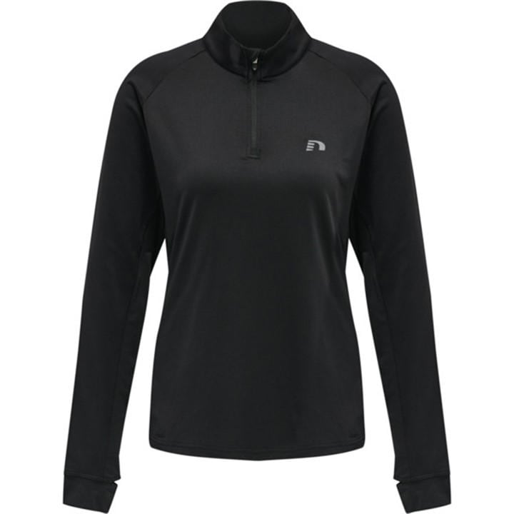 Newline Women's Black Core Long-Sleeve Performance Running Top in Size 14, Sports Direct
