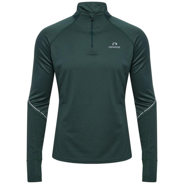 Newline Men' Green Power Performance Hoodie in Size S, Sports Direct