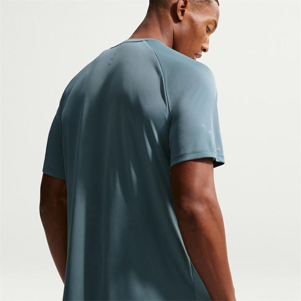 Mineral Slate - Nike - Mens Nike Stride Short Sleeve Performance T-Shirt