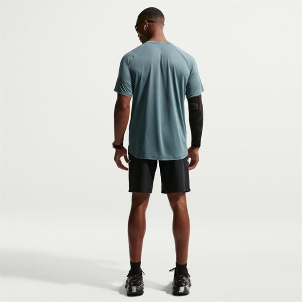 Mineral Slate - Nike - Mens Nike Stride Short Sleeve Performance T-Shirt
