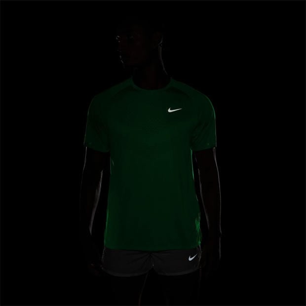 Green Spark - Nike - Mens Nike Stride Short Sleeve Performance T-Shirt
