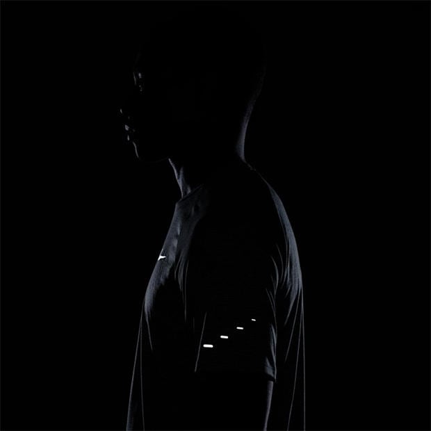 Smoke Grey - Nike - Mens Nike Stride Short Sleeve Performance T-Shirt