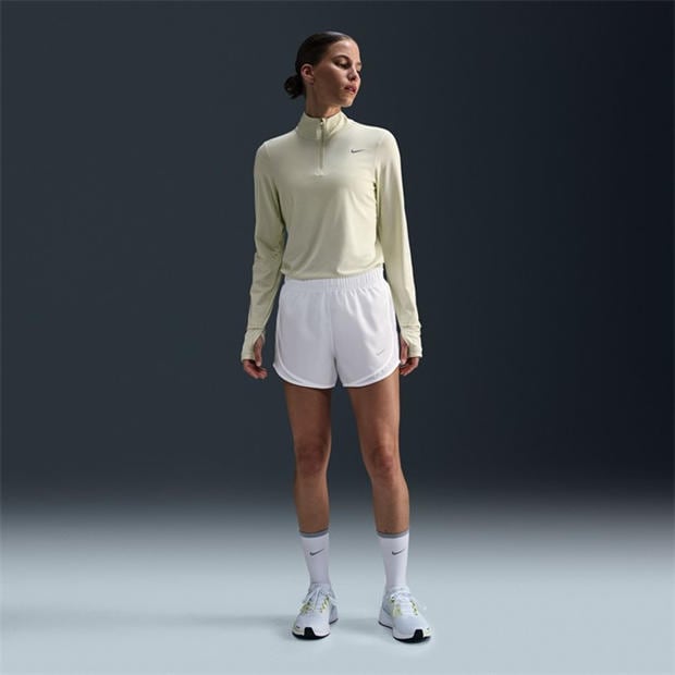 White - Nike - Tempo Women's Dri-FIT Mid-Rise Brief-Lined Running Shorts