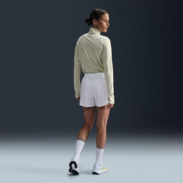 White - Nike - Tempo Women's Dri-FIT Mid-Rise Brief-Lined Running Shorts