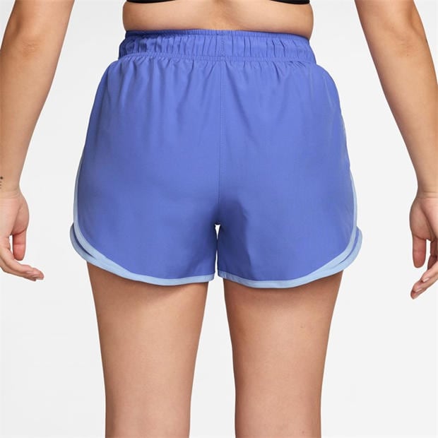 Sapphire/Blue - Nike - Tempo Women's Dri-FIT Mid-Rise Brief-Lined Running Shorts