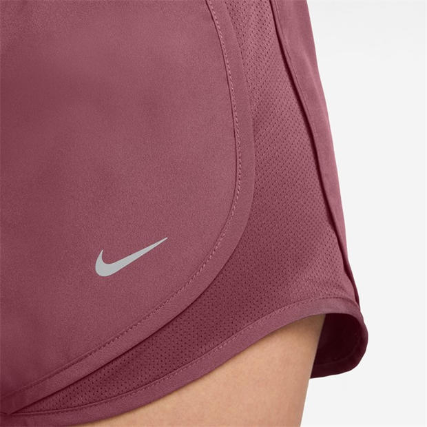 Pink Smoke - Nike - Tempo Women's Dri-FIT Mid-Rise Brief-Lined Running Shorts