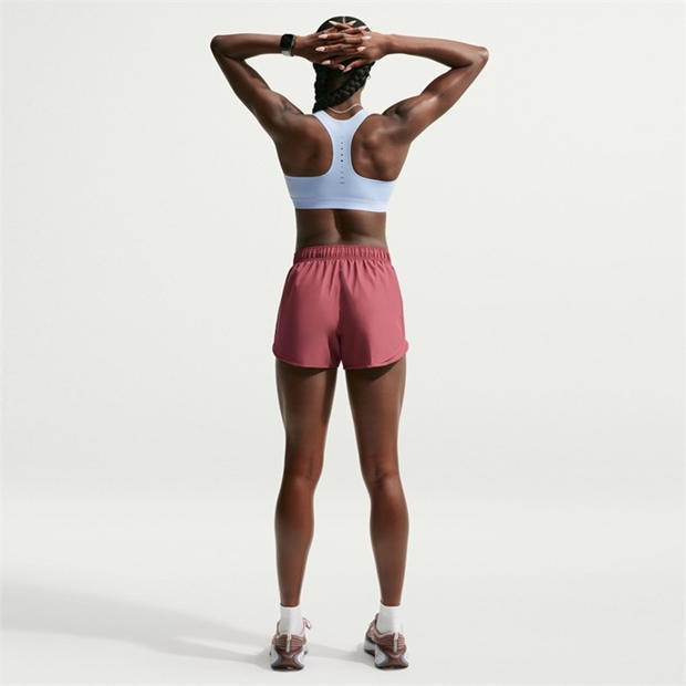 Pink Smoke - Nike - Tempo Women's Dri-FIT Mid-Rise Brief-Lined Running Shorts