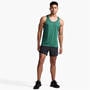 Frst.Green/Blk - 2XU - Aspire Singlet