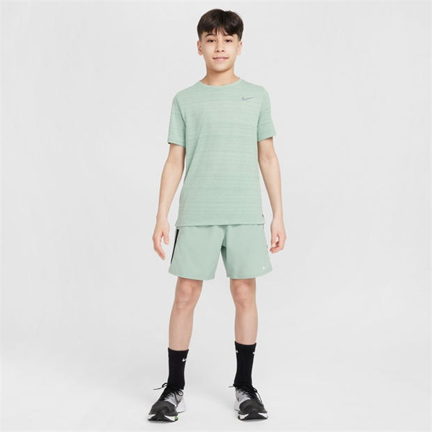 Verde - Nike - Dri-FIT Miler Big Kids' (Boys') Training Top