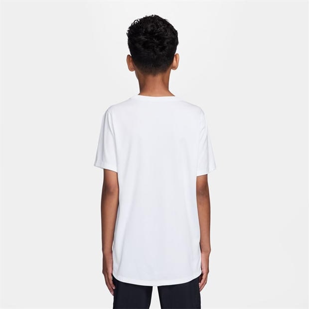 White - Nike - Dri-FIT Miler Big Kids' (Boys') Training Top