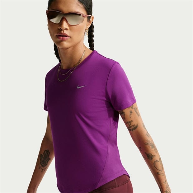 Bold Berry - Nike - Tempo Women's Dri-FIT Short-Sleeve Running Top