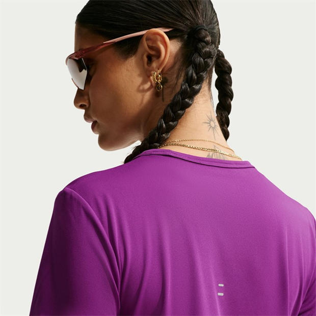 Bold Berry - Nike - Tempo Women's Dri-FIT Short-Sleeve Running Top