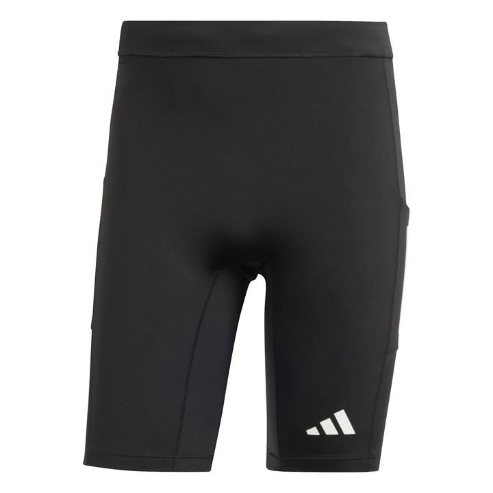 Adidas Men's Black Own The Run Short Tights in Size 2XL, Sports Direct