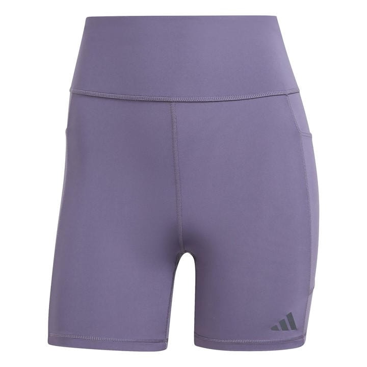Adidas Women's Purple Own The Run Short Leggings in Size XL, Sports Direct