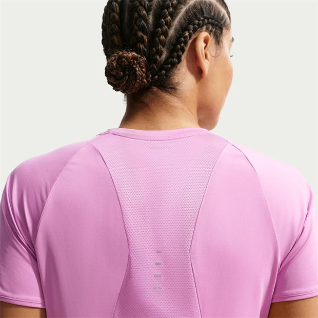 Magenta - Nike - Swift Women's Dri-FIT Short-Sleeve Running Top