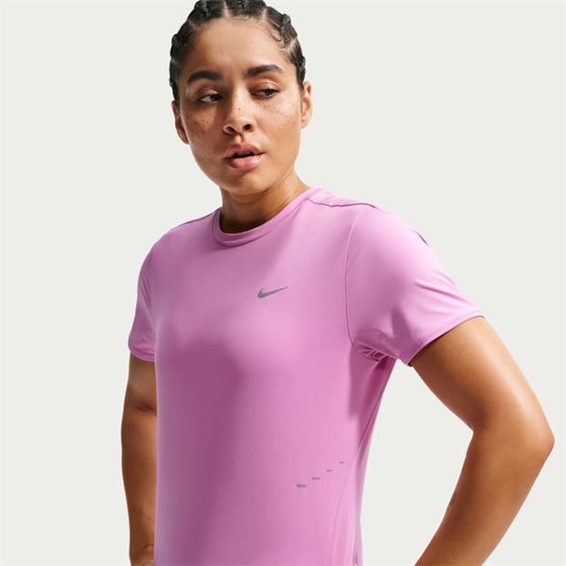 Magenta - Nike - Swift Women's Dri-FIT Short-Sleeve Running Top