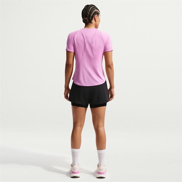 Magenta - Nike - Swift Women's Dri-FIT Short-Sleeve Running Top