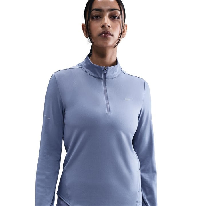 Nike Women's Blue Swift 1/4-Zip Running Top in Size 16, Sports Direct