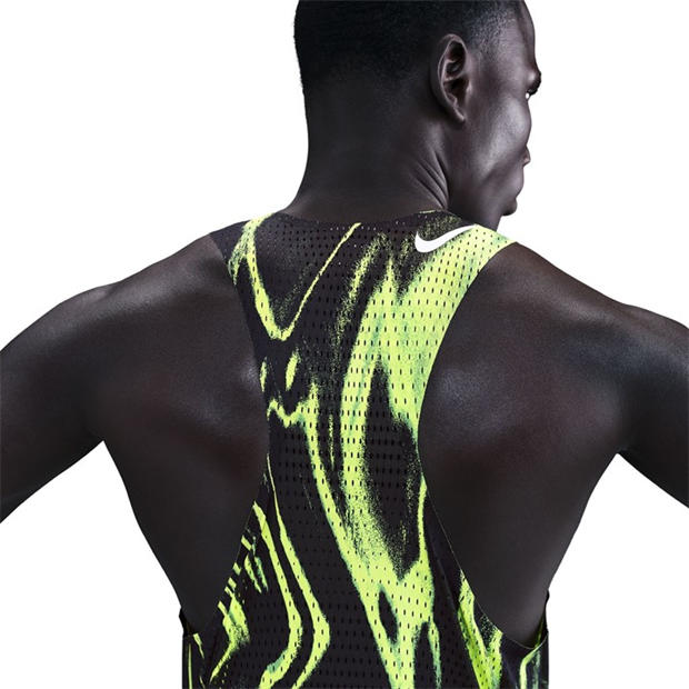 Volt/White - Nike - AeroSwift Dri-FIT Elite Tank Top