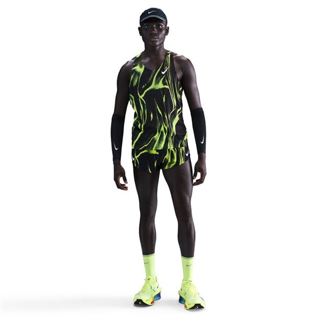 Volt/White - Nike - AeroSwift Dri-FIT Elite Tank Top