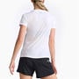 White/Silver - 2XU - Aero Womens Performance T Shirt