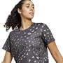 Black/White - adidas - Run It Brand Love Womens Performance T Shirt