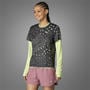 Black/White - adidas - Run It Brand Love Womens Performance T Shirt