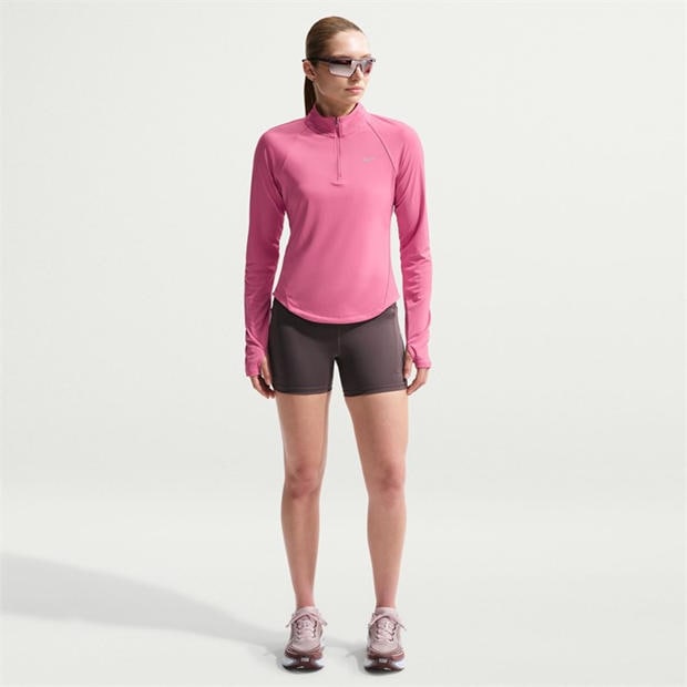 Peony - Nike - Pacer Women's Long-Sleeve 1/2-Zip Running Top