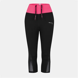 Guanti Da Corsa Karrimor Donna – Fluorescenti, Leggeri, Con Foro Per Chiave – Taglia XS-S, Neri