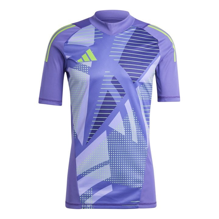 Adidas Men's Purple Goalkeeper Top in Size L, Sports Direct