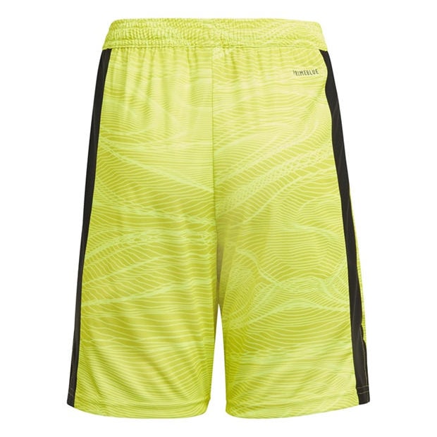 Acid Yellow - adidas - Kids' Goalkeeper Shorts