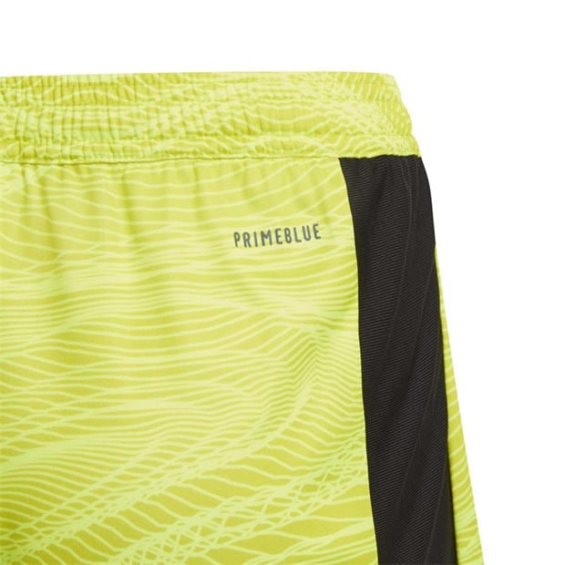 Acid Yellow - adidas - Kids' Goalkeeper Shorts