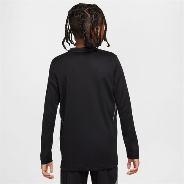 Black/Smoke Gre - Nike - Kids' Paris Saint-Germain Long Sleeve Goalkeeper Top